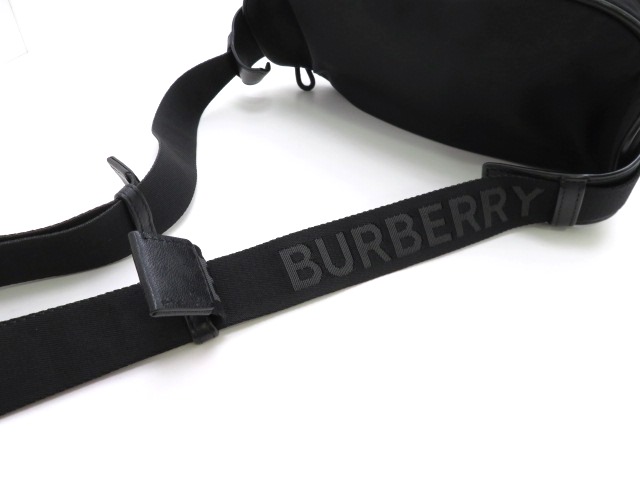 BURBERRY バーバリー ボディバッグ ウエストバッグ ロゴプリント BURBERRY バーバリー ボディバッグ ウエストバッグ ロゴプリント