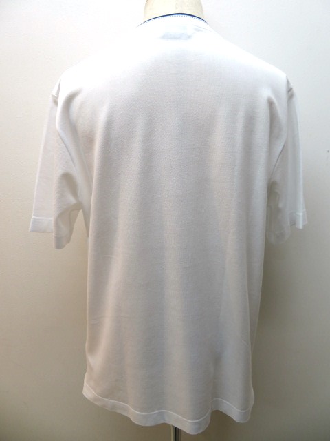 HERMES エルメス Tシャツ メンズ XL ホワイト コットン 2148103359958