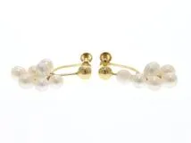JEWELRY ノンブランド イヤリング K18 イエローゴールド パール 2.8g【473】