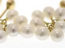 JEWELRY ノンブランド イヤリング K18 イエローゴールド パール 2.8g【473】