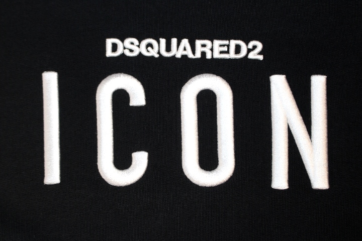 DSQUARED2 ディースクエアード トップス ICON刺繡スウェットトレーナー