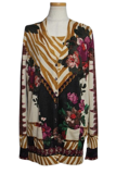 ETRO エトロ 衣類 アンサンブル レディース46/48 ベージュ/マルチ シルク/カシミヤ  (2148103802799) 112-18306-9841/112-1【200】