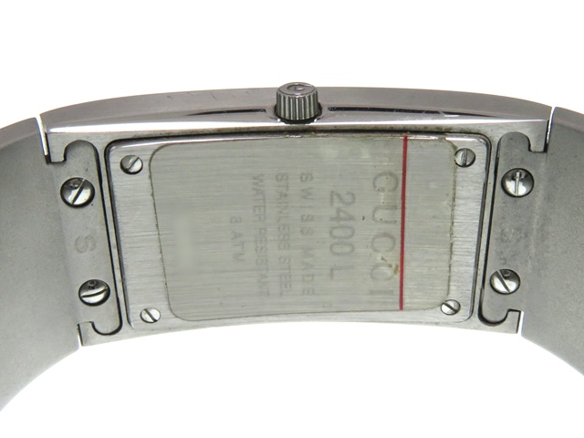 GUCCI 2400L ステンレススチール 時計 楽天市場】グッチ GUCCI 腕時計 2400L ステンレススチール クオーツ