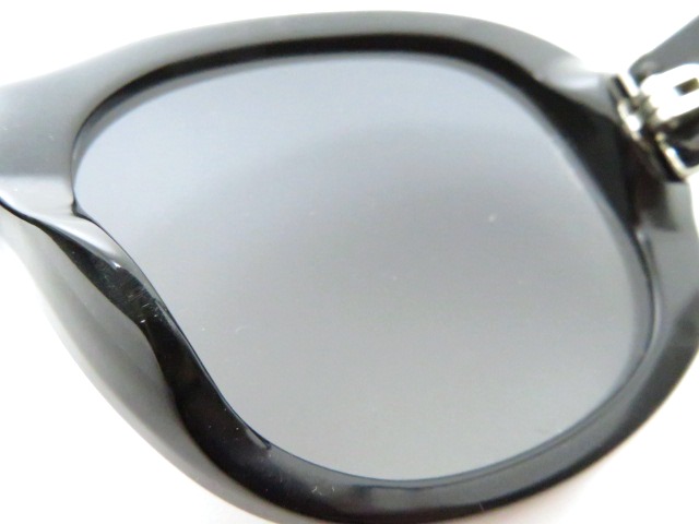 CHANEL　シャネル　サイドココ　サングラス　プラスチック　レザー　ブラック　ホワイト　5235-Q-A【473】