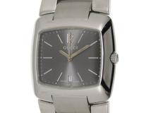 GUCCI　グッチ　時計　クオーツウォッチ　8500M　メンズ　クオーツ　SS　グレー文字盤【431】2148103873140