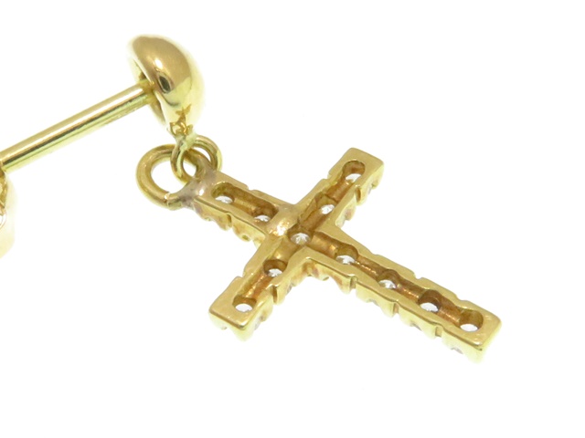 JEWELRY ノンブランドジュエリー ピアス K18 ダイヤモンド