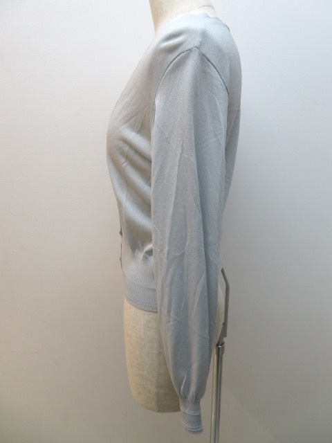 美品★FOXEY/フォクシーカーディガン(シャーベット) アイスブルー38 Yahoo!オークション -「フォクシー カーディガン 38」(セーター