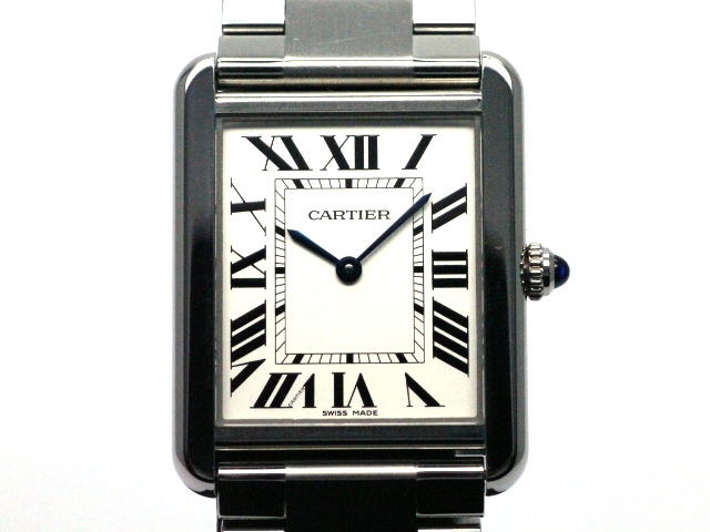 Cartier　カルティエ　時計　タンク･ソロＬＭ　 W5200014　レディース　クオーツ　ステンレス　ＷＭ【472】