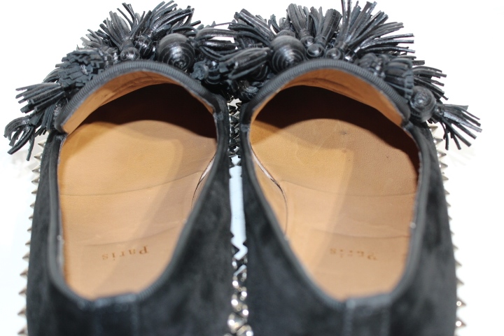 Christian Louboutin クリスチャンルブタン 革靴 メンズ40 ブラック