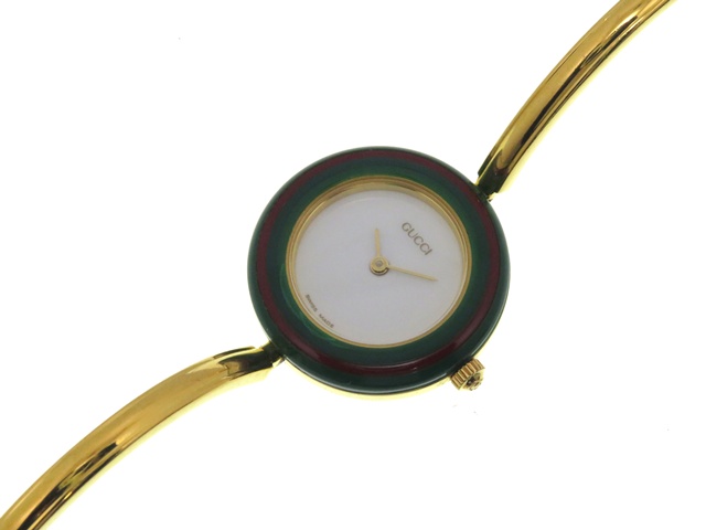 GUCCI 時計 GUCCI グッチ 時計 チェンジベゼル 11/12.2 レディース クオーツ