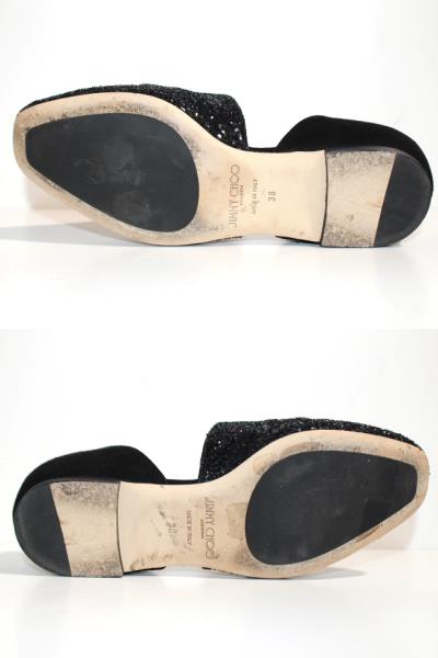 JIMMY CHOO ジミーチュウ フラットパンプス サンダル GLOBE FLAT