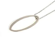 TIFFANY＆CO ティファニー オーバルリング ネックレス 925