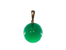 JEWELRY　ジュエリー　ペンダントトップ　K18　緑石　約2.4g　2147100576283【208】