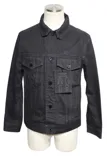 LOUIS VUITTON ルイ・ヴィトン 衣類 DNAデニムジャケット メンズ44 ブラック コットン HHA40WDKO 参考定価:￥309,100- (2120500249971) 【200】