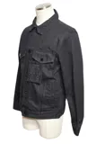 LOUIS VUITTON ルイ・ヴィトン 衣類 DNAデニムジャケット メンズ44 ブラック コットン HHA40WDKO 参考定価:￥309,100- (2120500249971) 【200】