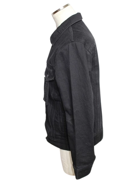 LOUIS VUITTON ルイ・ヴィトン 衣類 DNAデニムジャケット メンズ44 ブラック コットン HHA40WDKO 参考定価:¥309,100- (2120500249971) 【200】