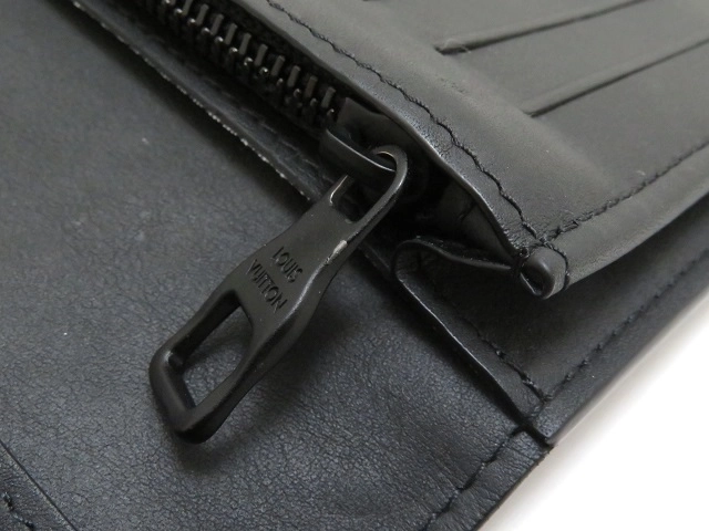 LOUIS VUITTON ルイ・ヴィトン ポルトフォイユ・ブラザ モノグラム・トリヨン ノワール M69038【430】2148103787423