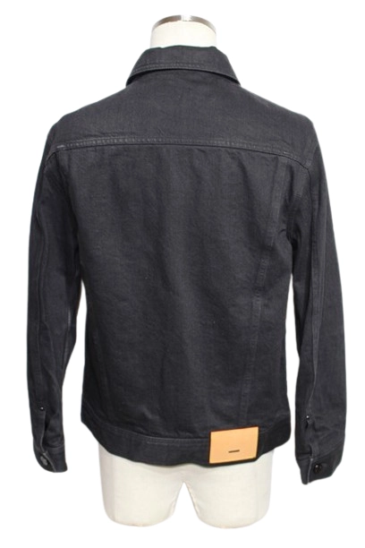 LOUIS VUITTON ルイ・ヴィトン 衣類 DNAデニムジャケット メンズ44 ブラック コットン HHA40WDKO 参考定価:¥309,100- (2120500249971) 【200】