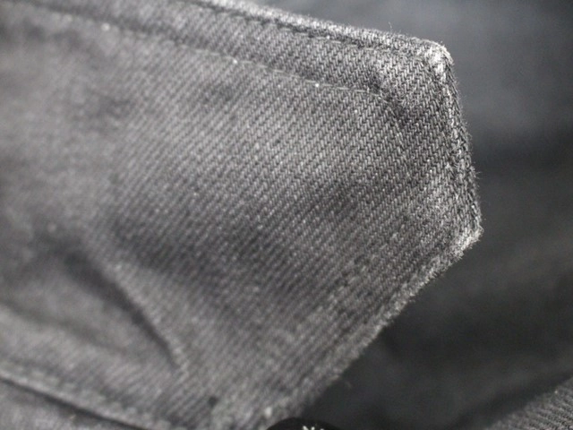 LOUIS VUITTON ルイ・ヴィトン 衣類 DNAデニムジャケット メンズ44 ブラック コットン HHA40WDKO 参考定価:¥309,100- (2120500249971) 【200】