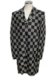 LOUIS VUITTON ルイ・ヴィトン 衣類 ディストーテッドダミエカーコート メンズ44 ホワイト/ブラック ポリエステル RM211ZXXHKC71W (2120500248783) 【200】
