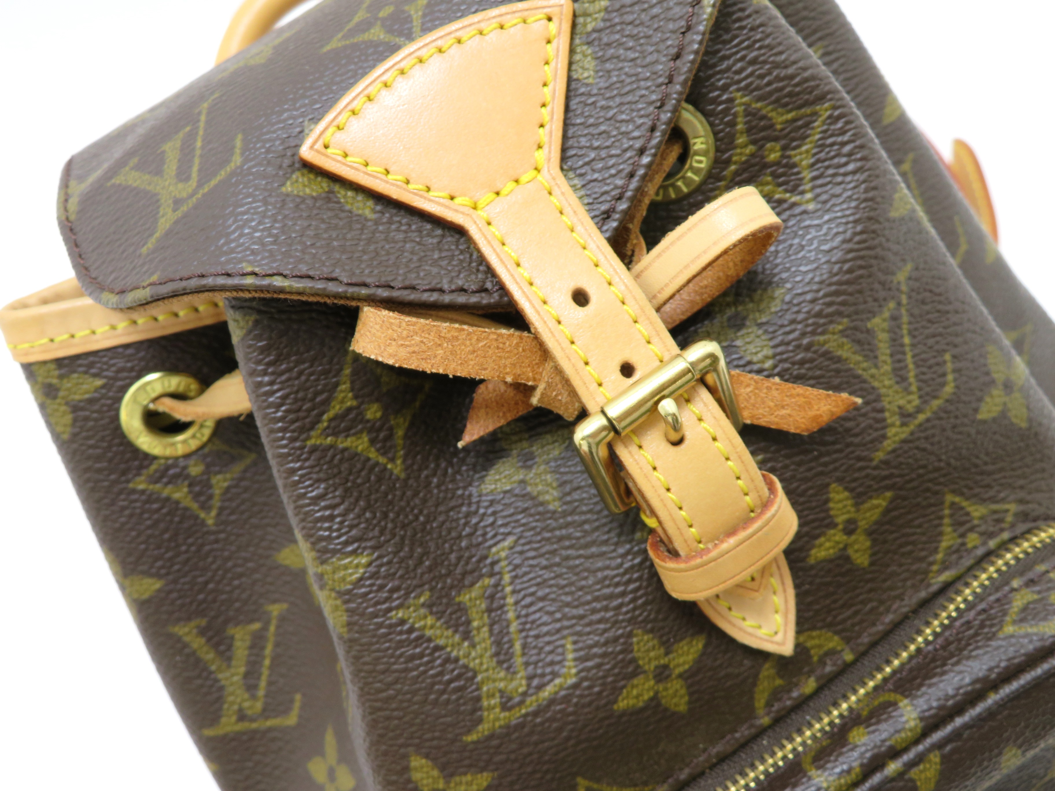 LOUIS VUITTON ルイヴィトン ミニモンスリ モノグラム リュック
