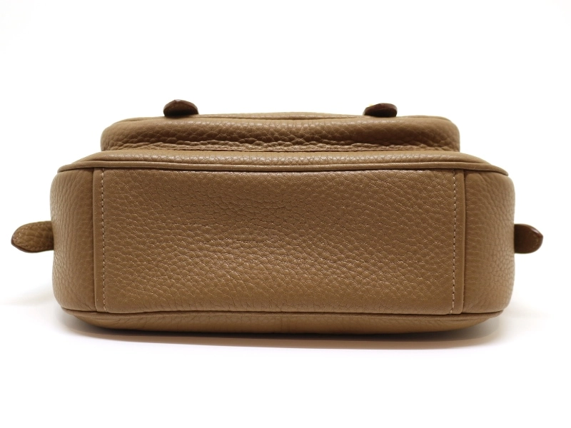 PRADA　プラダ　ショルダーバッグ　ワンショルダー　ベージュ　レザー　2148103808265　【中古】【大黒屋】【200】