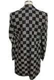 LOUIS VUITTON ルイ・ヴィトン 衣類 ディストーテッドダミエカーコート メンズ44 ホワイト/ブラック ポリエステル RM211ZXXHKC71W (2120500248783) 【200】