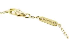 VAN CLEEF & ARPELS　ヴァン クリーフ＆アーペル　スウィート アルハンブラ ブレスレット　18K イエローゴールド　マザー オブ パール　1.9g　VCARF68800　2143000715647【437】