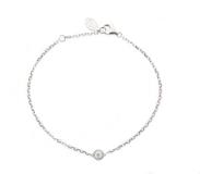 Cartier カルティエ　ダイヤモンド ダムール ブレスレット　ホワイトゴールド750　 ダイヤモンド1個（0.13ct）2.1g　B6063117　2121000012218【437】