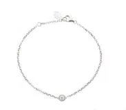 Cartier カルティエ　ダイヤモンド ダムール ブレスレット　ホワイトゴールド750　 ダイヤモンド1個（0.13ct）2.1g　B6063117　2121000012218【437】