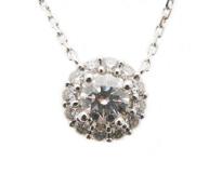 グラフ GRAFF アイコン ラウンド ダイヤモンド ペンダント　ネックレス　ホワイトゴールド750　ダイヤ/0.20ct　2.6g　RGP619　2120000315268【437】