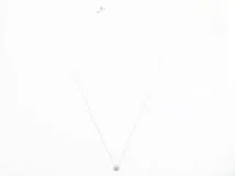 グラフ GRAFF アイコン ラウンド ダイヤモンド ペンダント　ネックレス　ホワイトゴールド750　ダイヤ/0.20ct　2.6g　RGP619　2120000315268【437】