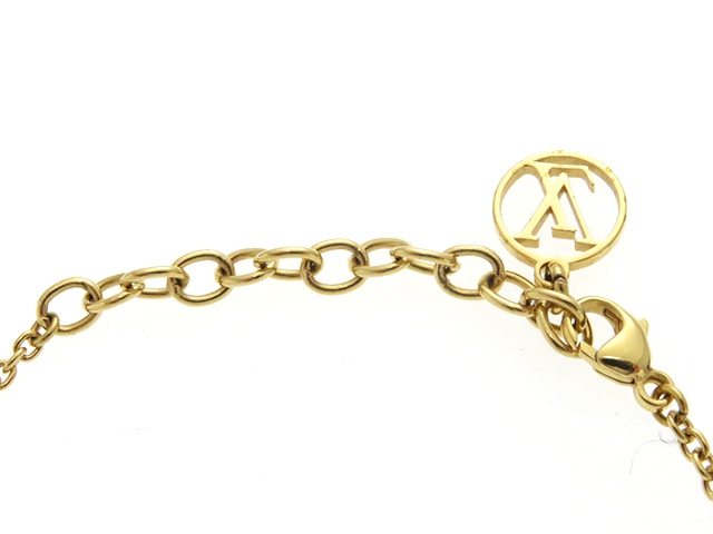 Shop Louis Vuitton Monogram carved necklace by KICKSSTORE