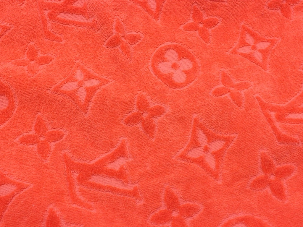 LOUIS VUITTON ルイヴィトン タオル ビーチタオル・LV バケーション コットン ポピー M78457【472】YY