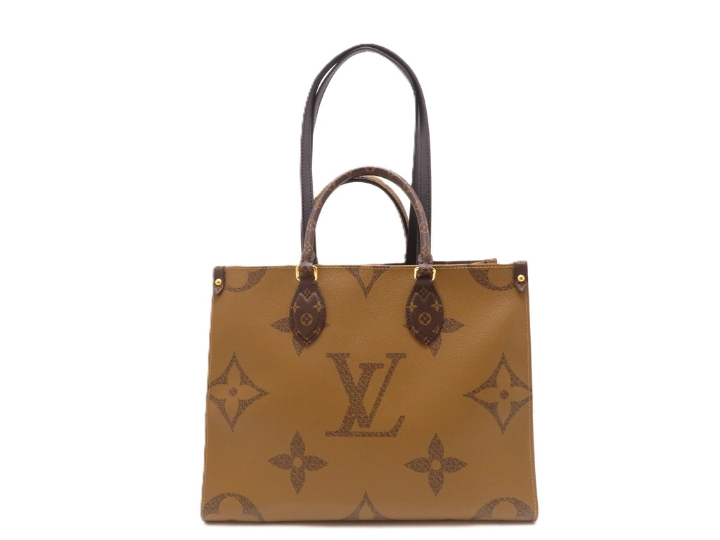 3日間限定価格 美品　ルイヴィトン★ジャイアントロゴ　コート★34★S〜M LOUIS VUITTON ルイ・ヴィトン オンザゴーMM モノグラム