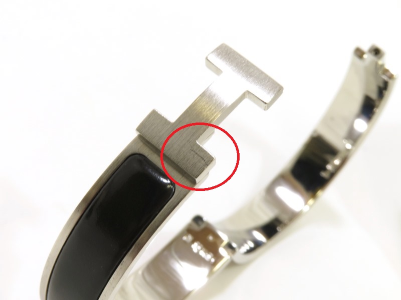 HERMES エルメス バングル クリッククラック PM Hモチーフ