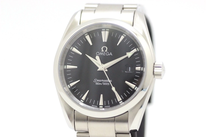 SALE格安オメガシーマスターアクアテラ150M防水ブラック 腕時計(アナログ)