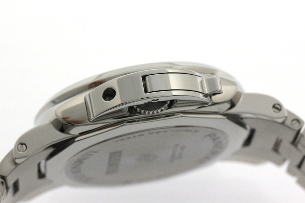 PANERAI パネライ 腕時計 2023年正規品 ルミノール ドゥエ ルナ PAM01301 スティール ホワイト文字盤 自動巻き 【472】SJ