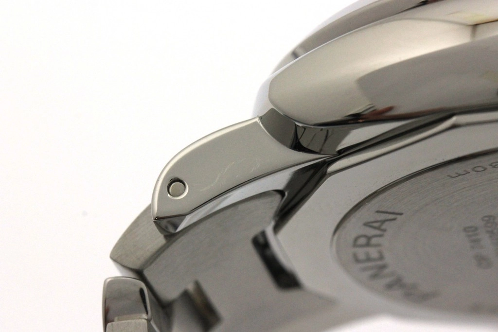 PANERAI パネライ 腕時計 2023年正規品 ルミノール ドゥエ ルナ PAM01301 スティール ホワイト文字盤 自動巻き 【472】SJ