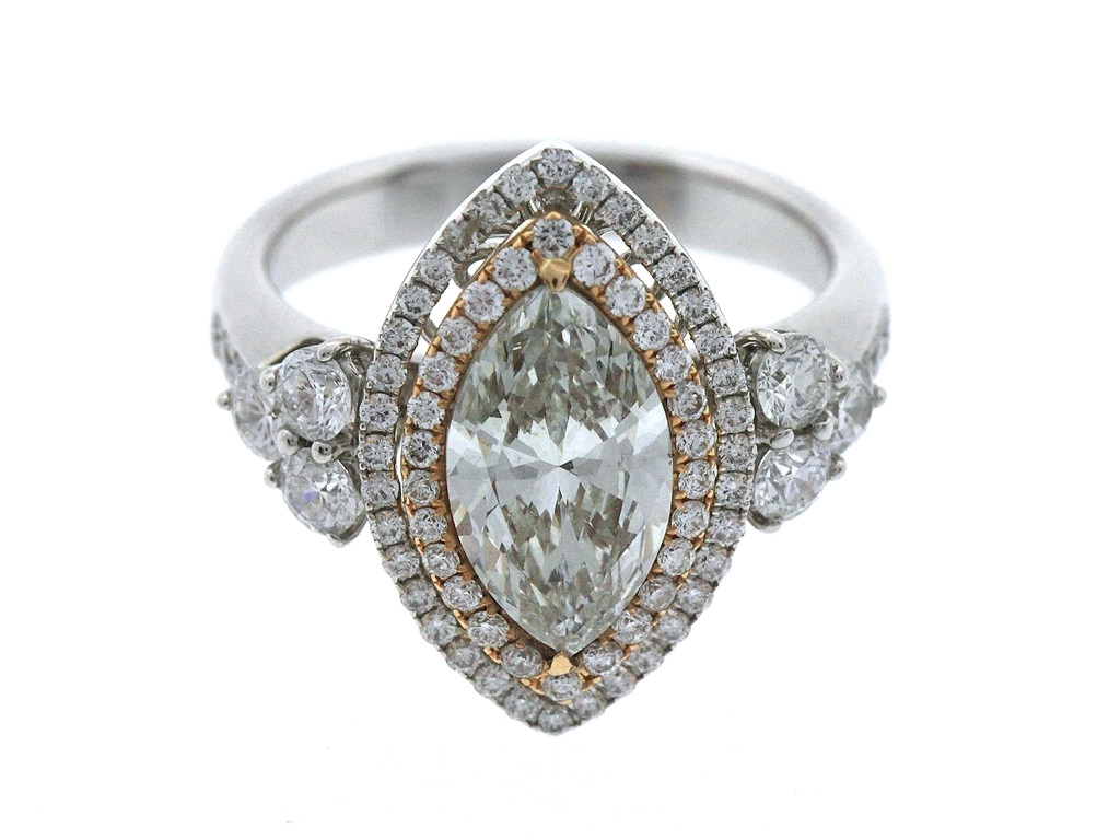 JEWERLY ノンブランドジュエリー リング 12号 K18ホワイト