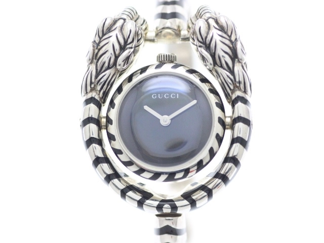 グッチ グッチ 腕時計 レディース YA149501 DIONYSUS クオーツ ブラックシェルxシルバー アナログ表示