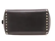 Valentino バレンチノ ロックスタッズ 2WAYバッグ ブラック/GP レザー  