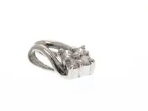 JEWELRY ノンブランド ペンダント トップ PT900 ダイヤモンド 0.6g【473】