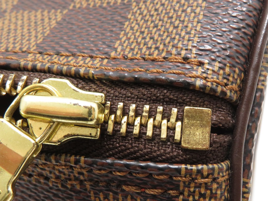 LOUIS VUITTON ルイ・ヴィトン パピヨンGM ダミエ ポーチ付き N51303  