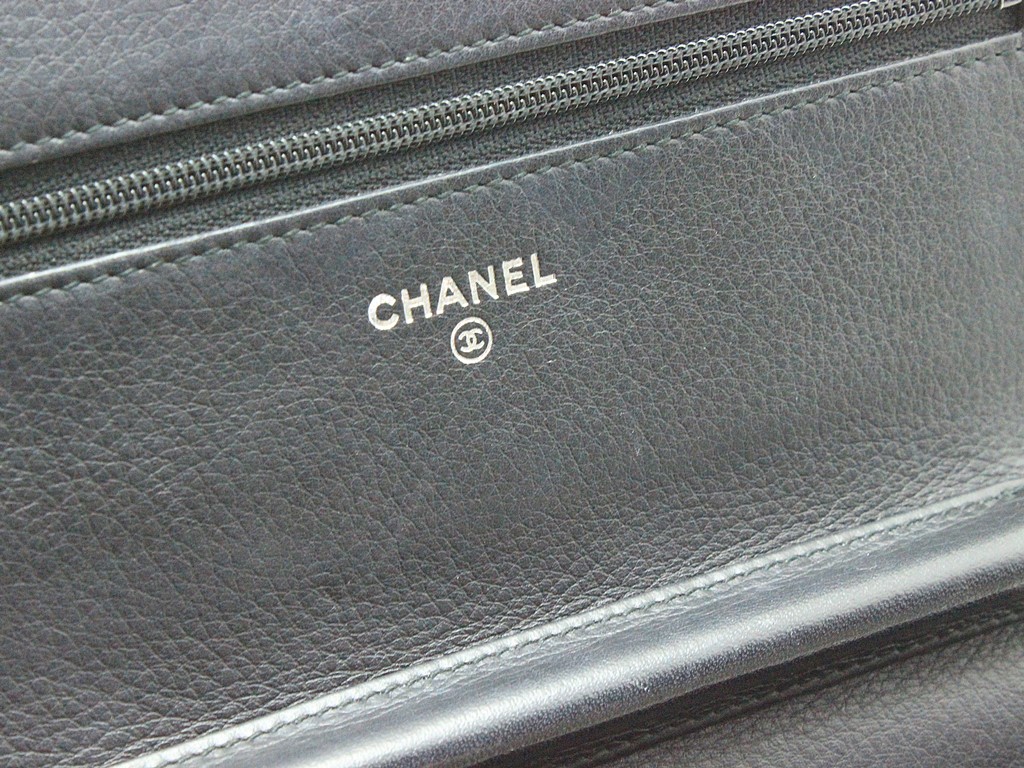 CHANEL シャネル ワイルドステッチマトラッセチェーンウォレット  