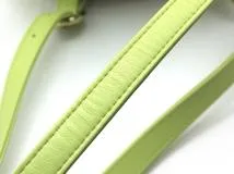 CHANEL シャネル マトラッセデュマスモールバックパック ライムグリーン/ゴールド金具 カーフ AS2908【472】YY