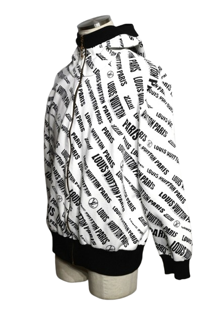 LOUIS VUITTON ルイヴィトン スランティドシグネチャー パーカー