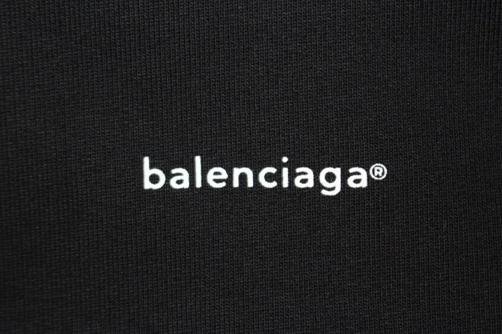 BALENCIAGA　バレンシアガ　トレーナー　スウェットパーカー　フーディー　556145　メンズM　ブラック　コットン　2019年　 (2148103347740)【200】