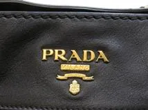 PRADA プラダ 2wayバッグ ブラック レザー【430】2148103814501