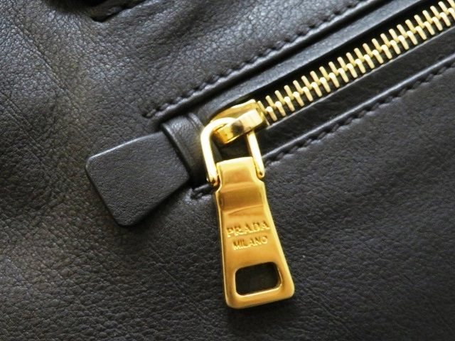 PRADA プラダ 2wayバッグ ブラック レザー【430】2148103814501